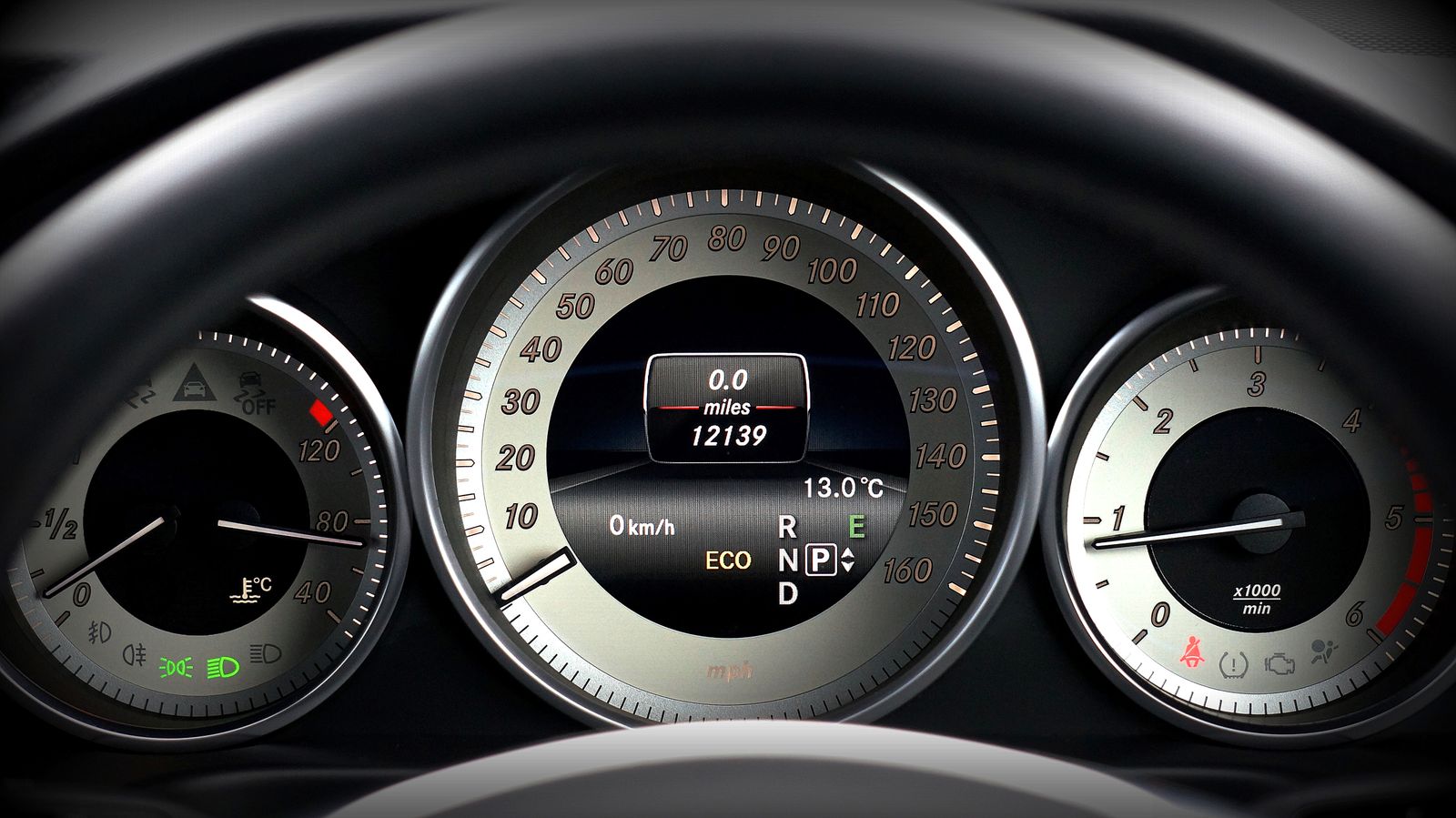 Car speedometer close-up illustrating website speed optimization for business websites